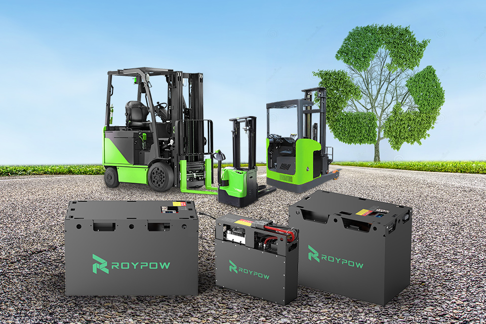 Lithium Forklift Batteries sunt Key ad environmental sustentabilitatem in Material Handling