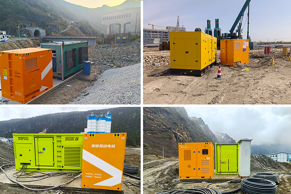 ROYPOW Diesel Generator Hybrid ESS Empowering Construction Sites and Emergency Power Supply