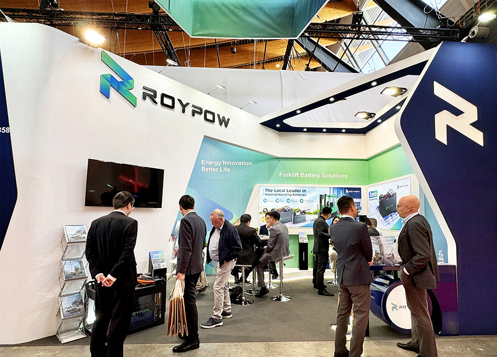 Η ROYPOW παρουσιάζει λύσεις ισχύος χειρισμού υλικών λιθίου στο LogiMAT 2024